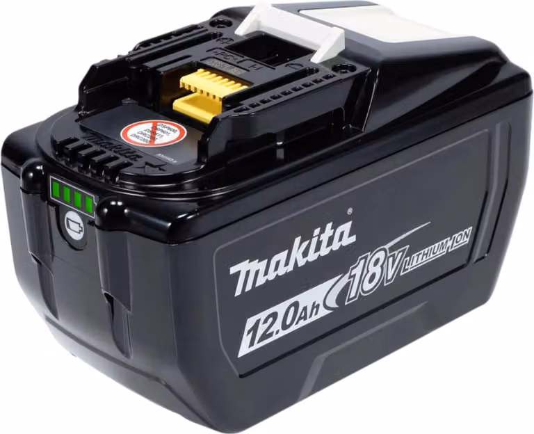 Makita BL 18120 Batteria 18 V 12,0 Ah / 12000 mAh Li-Ion LXT ( 1915J2-8 ) con indicatore di carica
