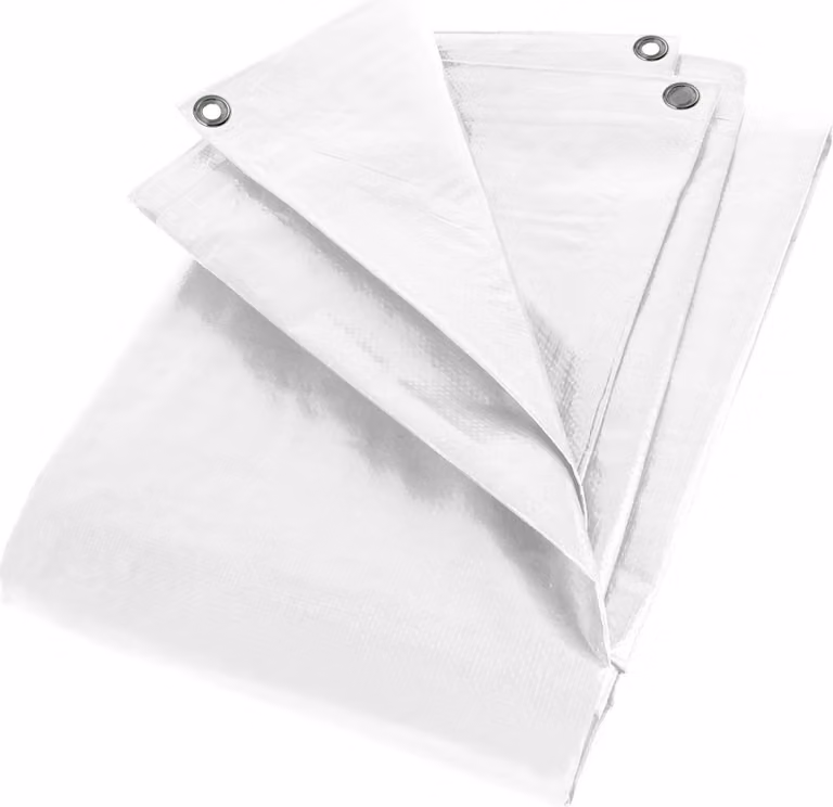 Telone in tessuto 5 x 8 m bianco 180g|m² 450508