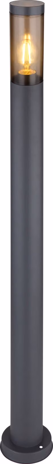 Globo Lighting luce da esterno in acciaio inox antracite, 1x E27