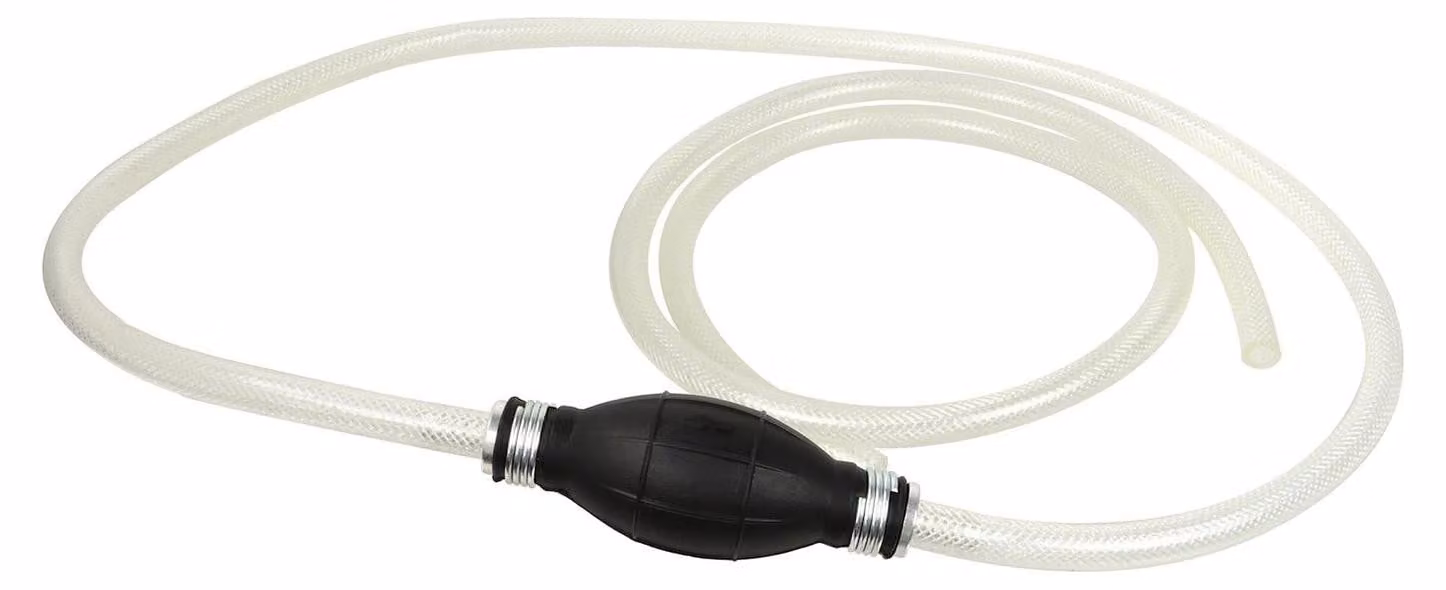 Pompa a bulbo manuale, di adescamento in gomma per trasferimento di carburante sottovuoto con tubo 8 mm, accessorio per barche marine Geko