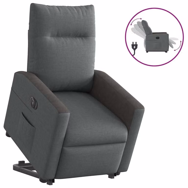 sedia da ufficio regolabile elettricamente - sedia elevatrice - sedia ergonomica - sedia per anziani - funzione di sollevamento elettrico