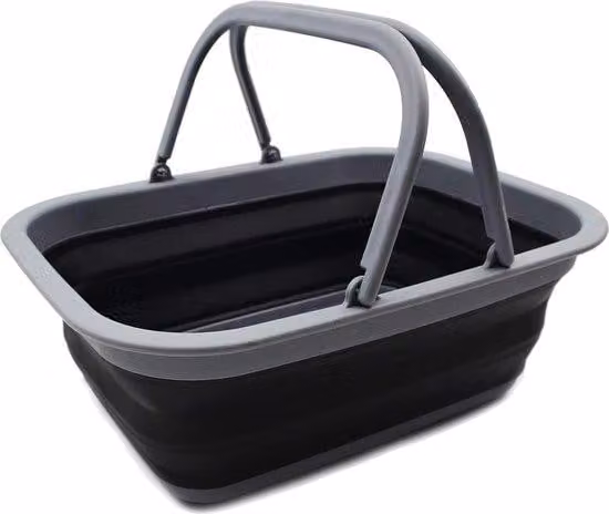 Contenitore compatto grigio scuro/nero