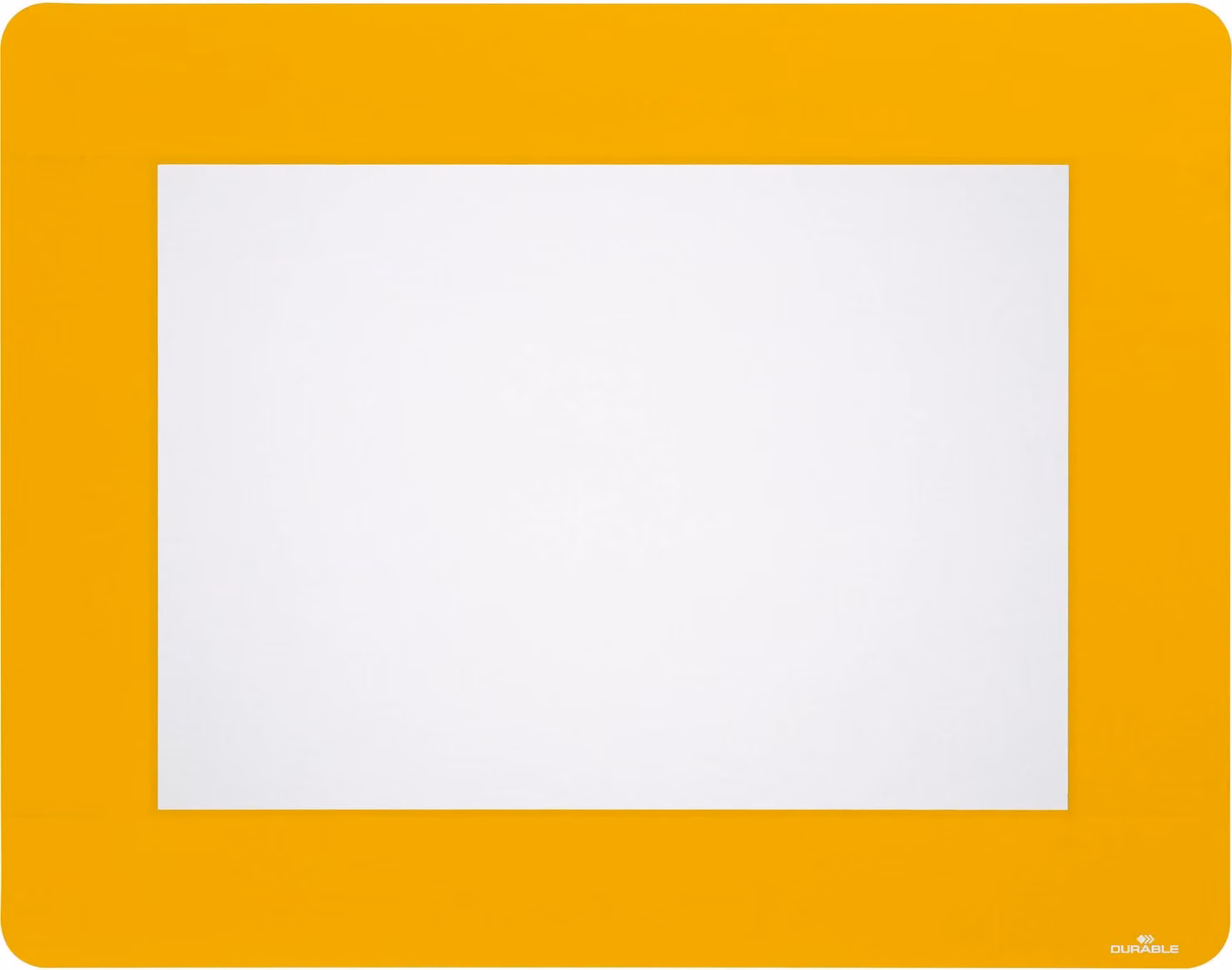 DURABLE Cornice da pavimento A4 rimovibile, 10 pezzi, Giallo, 180804