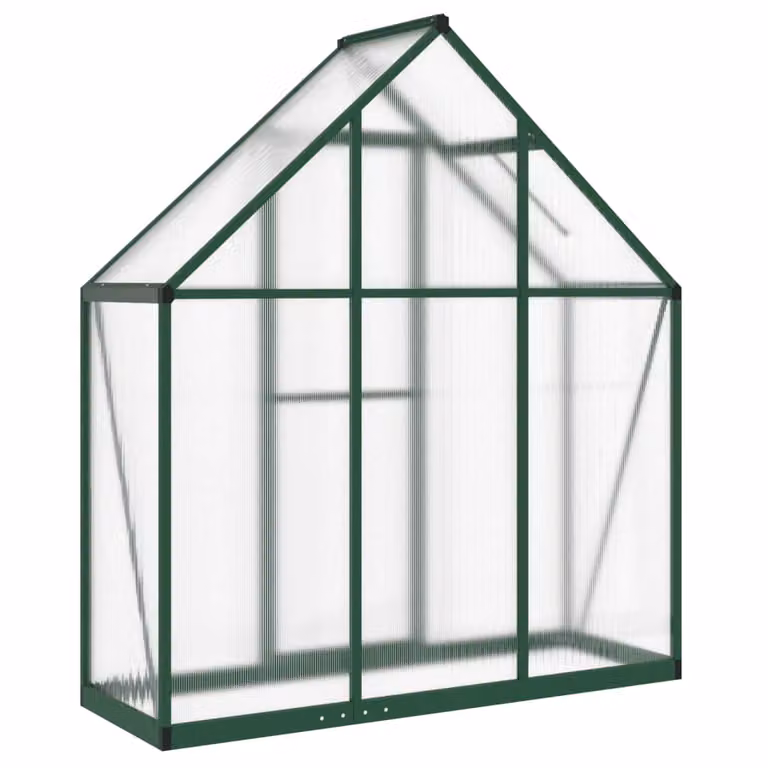 Telaio Serra con Base Verde 169x58x195 cm in Alluminio