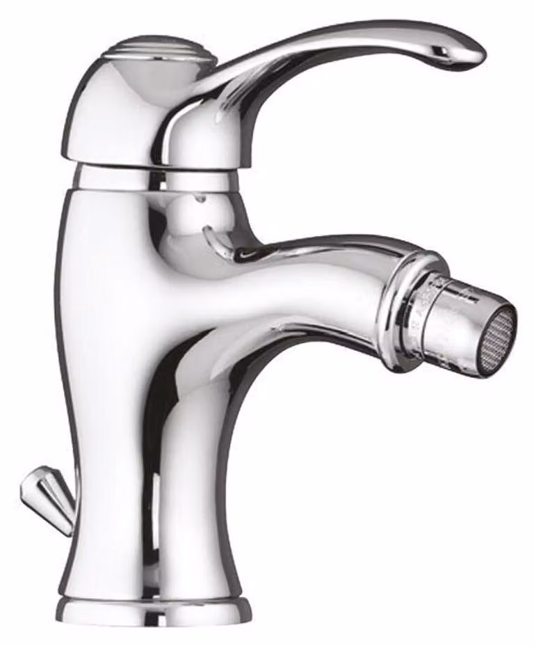 Sapho Kirké - Miscelatore per bidet a parete con scarico, cromo KI03C