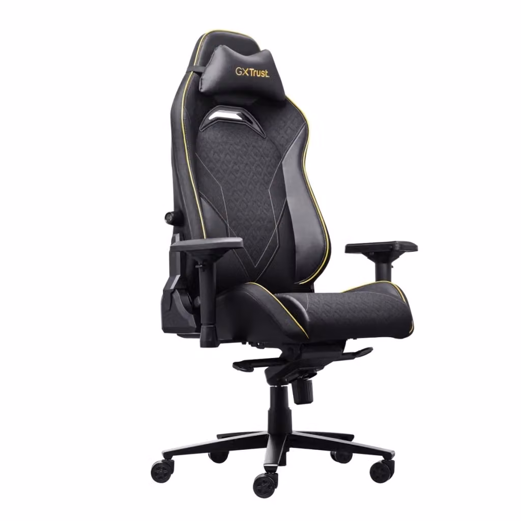 Sedia gaming Trust GXT 721 Ruya Pro nera con poggiatesta e braccioli – 2