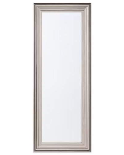 Beliani Specchio da parete in color argento 50 x 130