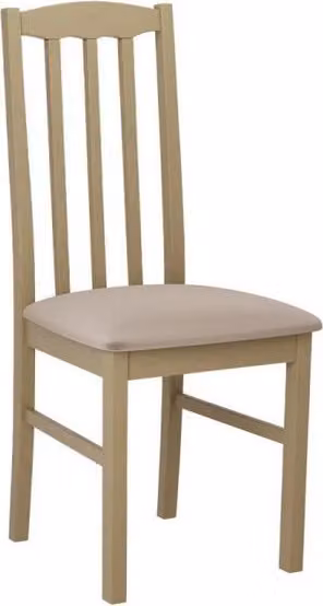 Sedia da pranzo imbottita EDON 12 - rovere sonoma / beige