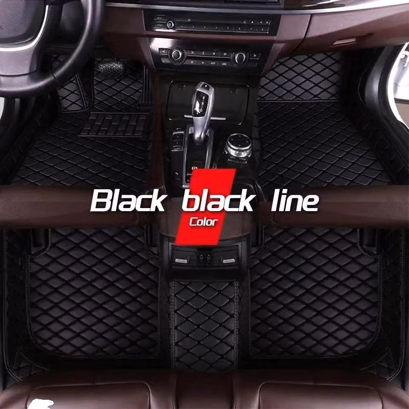 Tappetini per auto, design protezione impermeabile, set di 3 tappetini-6