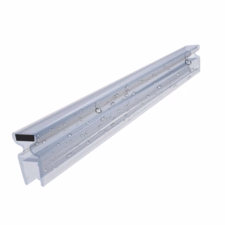 Guarnizione magnetica 10 x 2 m per vetro da 4-5 mm – Guarnizione di ricambio per porta doccia a semicerchio, cabina doccia DM03