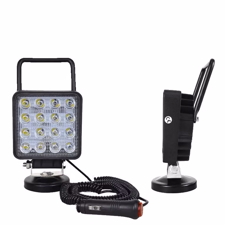 Lampada da lavoro a LED, potenza 48W, impermeabile IP67, 2 proiettori