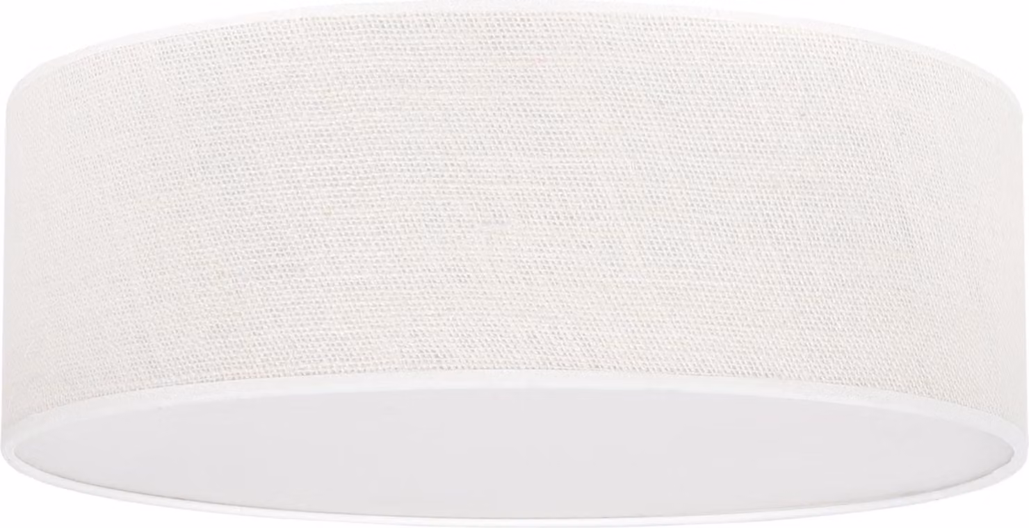 Lampada da soffitto Juta Plexi bianco 40cm E27