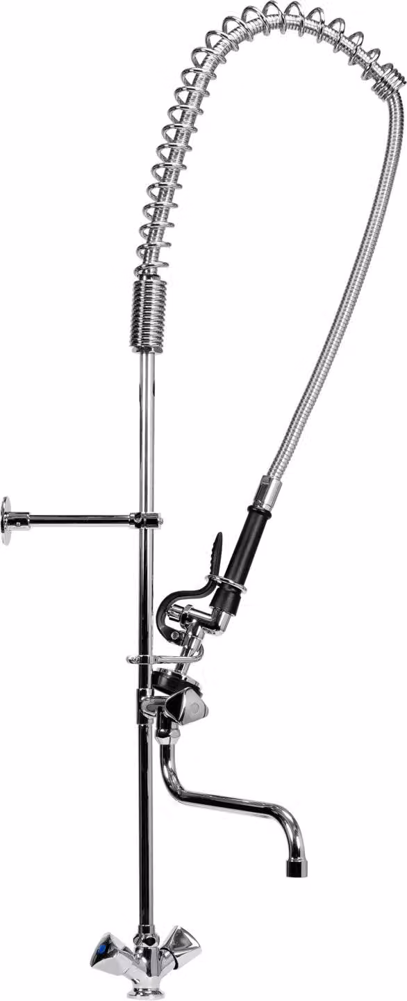 Rubinetto da cucina Gastro, verticale con bocca di erogazione 122,5 cm