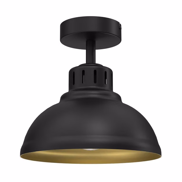 Lampada da soffitto nera SVEN 9115 Luminex