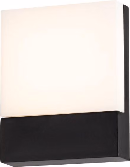 Lampada da parete per esterni ORNO Adviti AD-OP-6578BLPM4, FREZJA LED 9W, 750lm, IP65, 4000K, nero