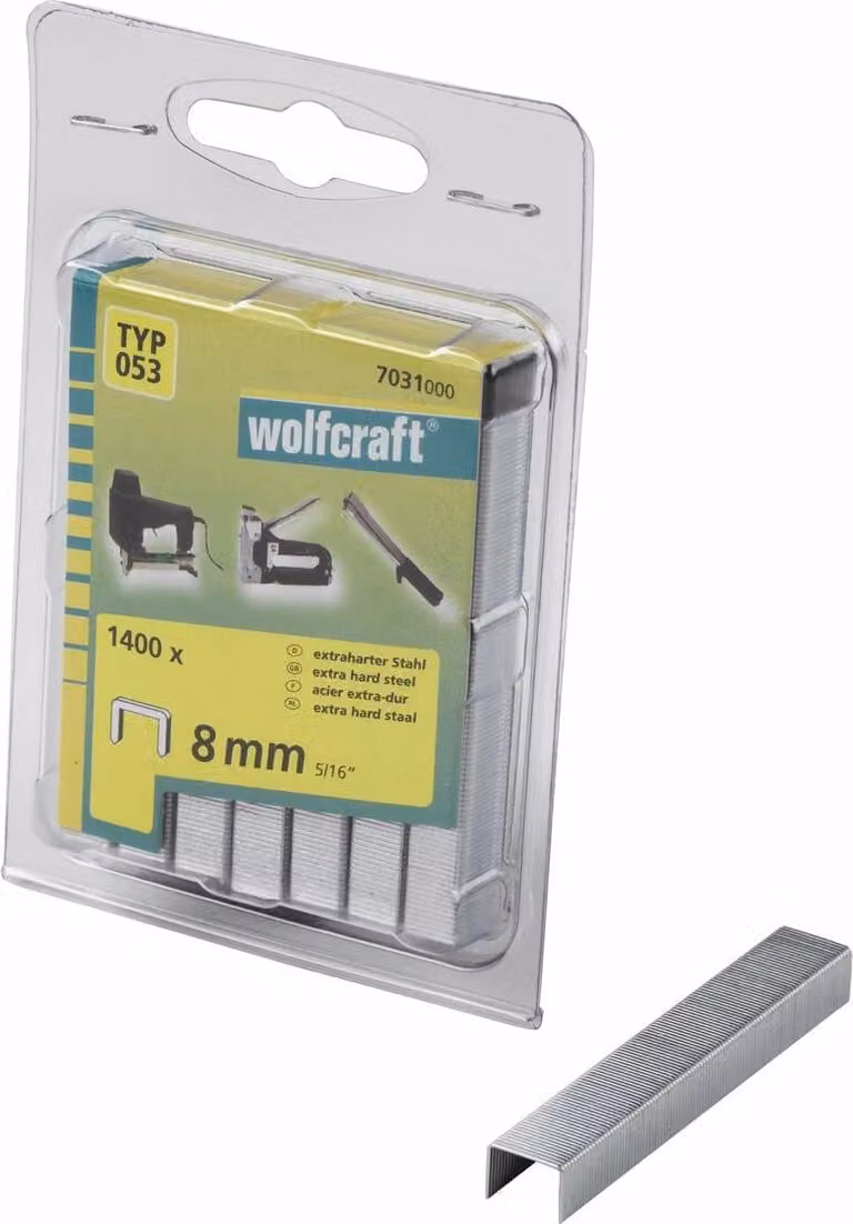 Graffette Wolfcraft 7031000 Nº 053 1400 pezzi