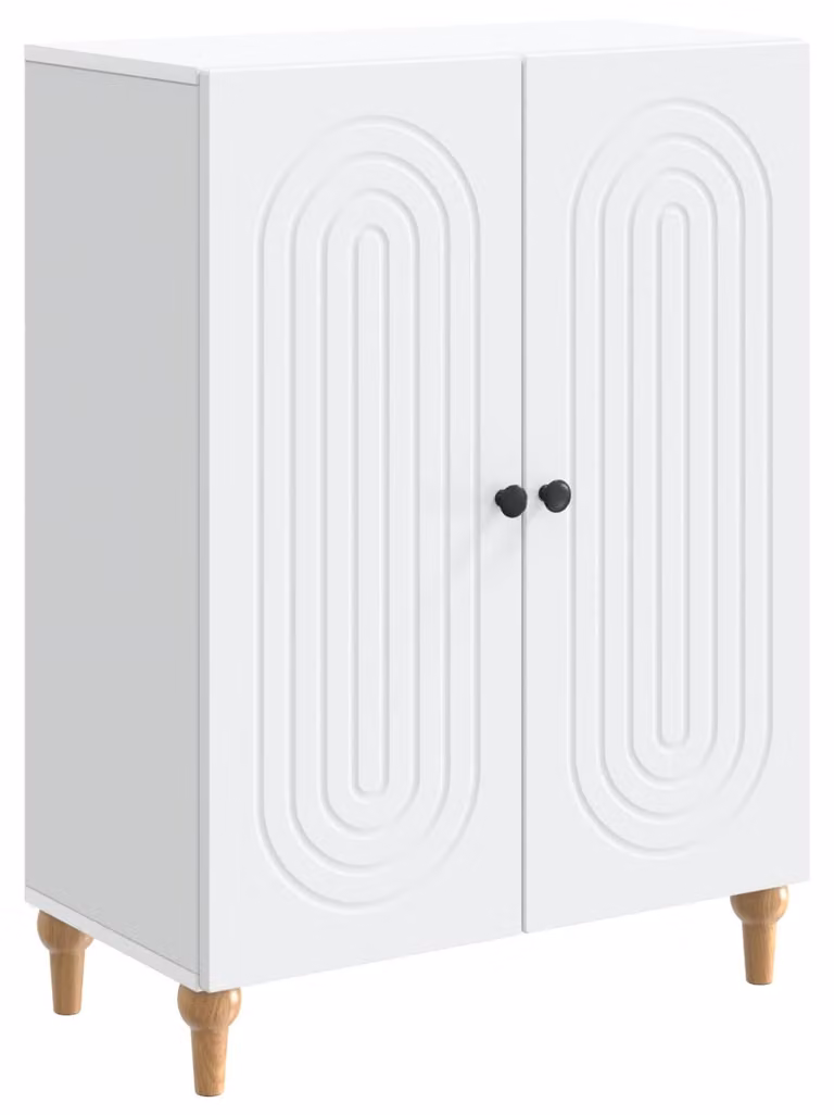 Credenza Bianco 66 x 34,5 x 90 cm Legno ingegnerizzato