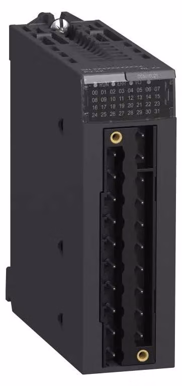 Modulo I/O Schneider Electric Modicon X80, 8 ingressi digitali, 24 V CC, 8 uscite relè digitali, 24-240 V CA 3 A, logica positiva BMXDDM16025