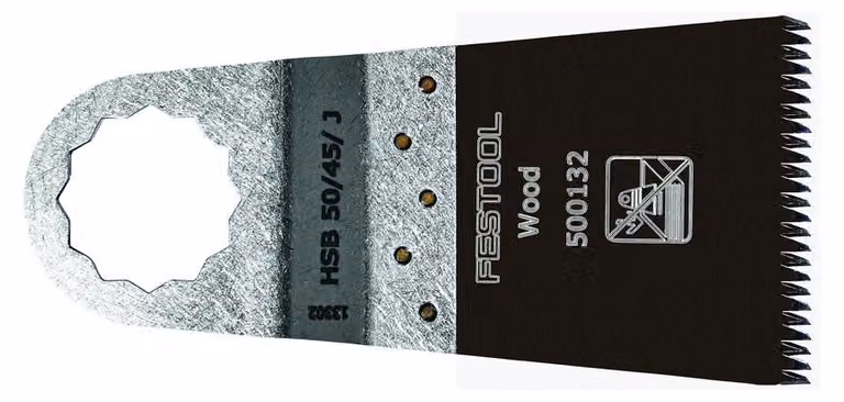 Lama per sega da legno Festool HSB 50/45/J, compatibile con il multifunzione VECTURO OS 400, codice prodotto 500132