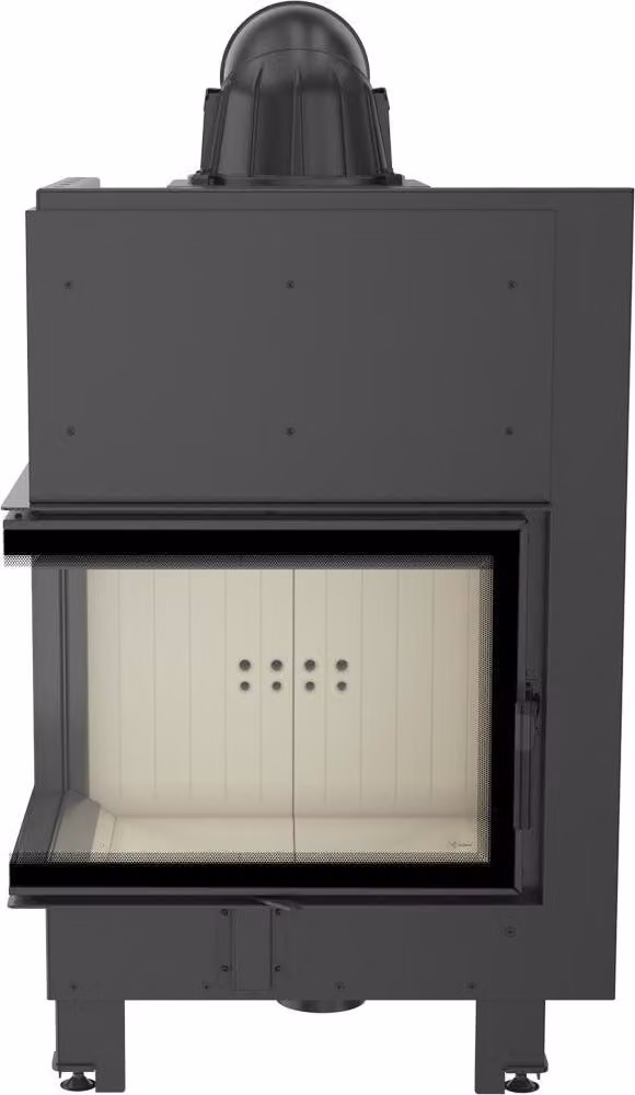 Inserto camino in acciaio KRATKI MBZ sinistro 13 kW Ø 200