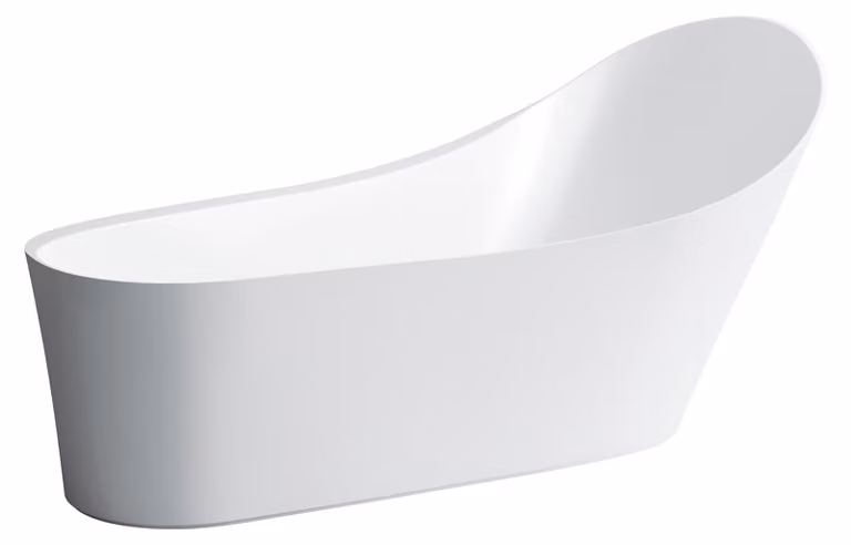 LAUFEN Baignoire Palomba pose libre 1835x960x540 blanc, avec éclairage sous-marin, H2458020006151, H2458020006151