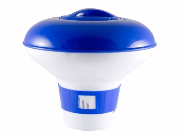 Distributore di prodotti chimici per piscina CLORINATORE galleggiante grande d23cm
