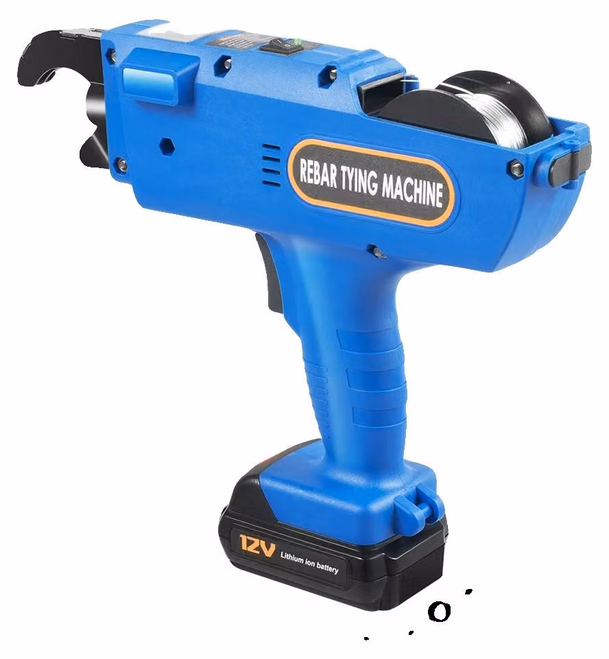 Macchina per legare armature, prestazioni efficienti, rilascio automatico dei nodi, colore blu