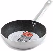 Padella antiaderente in alluminio Ballarini Serie 2800, Nero e Grigio, Diametro: 24 cm