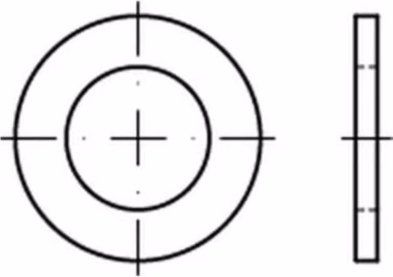 Dischi Reyher ISO 7092 St. 3 ( 3,2x6x0,5) HV 070920040030000 (5000 pezzi)