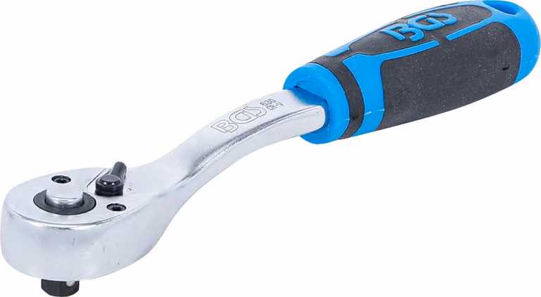 Cricchetto reversibile BGS a denti fini Uscita quadra esterna 6,3 mm (1/4") 10 mm (3/8") 12,5 mm (1/2") - 630