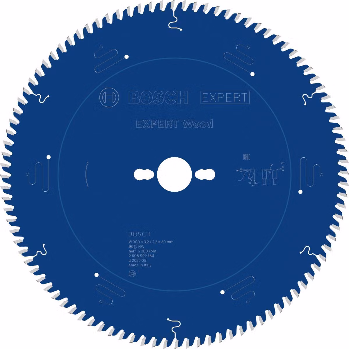 Bosch EXP legno KSB, 300x30mm, T96