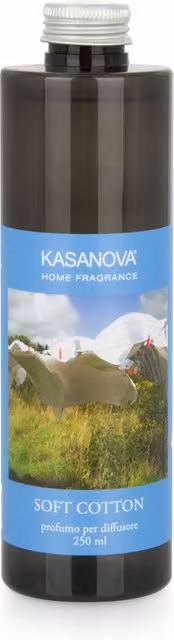 Ricarica per diffusore ambiente Soft Cotton Kasanova 250 ml trasparente – 1