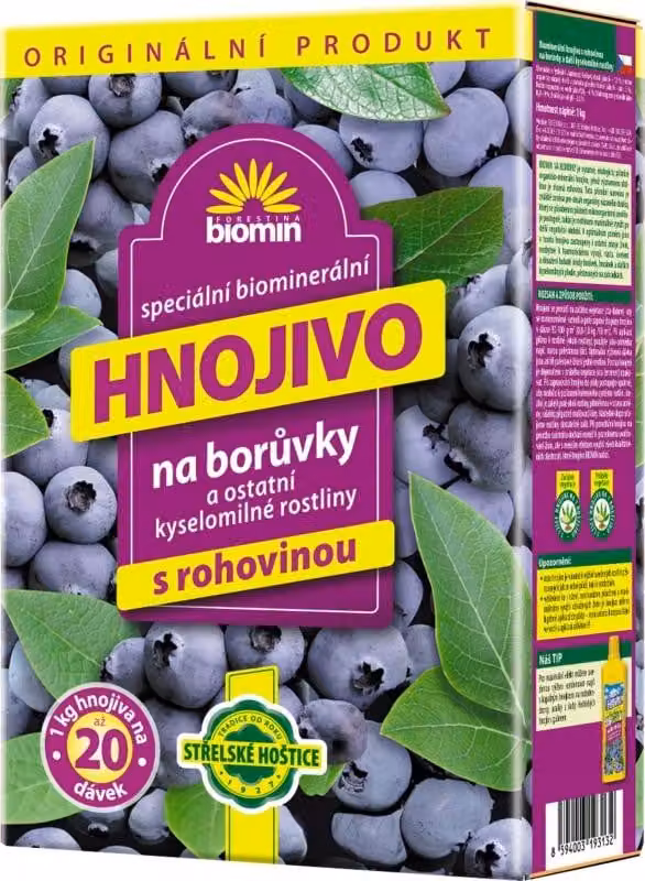 Concime ORGAMIN per mirtilli 1kg