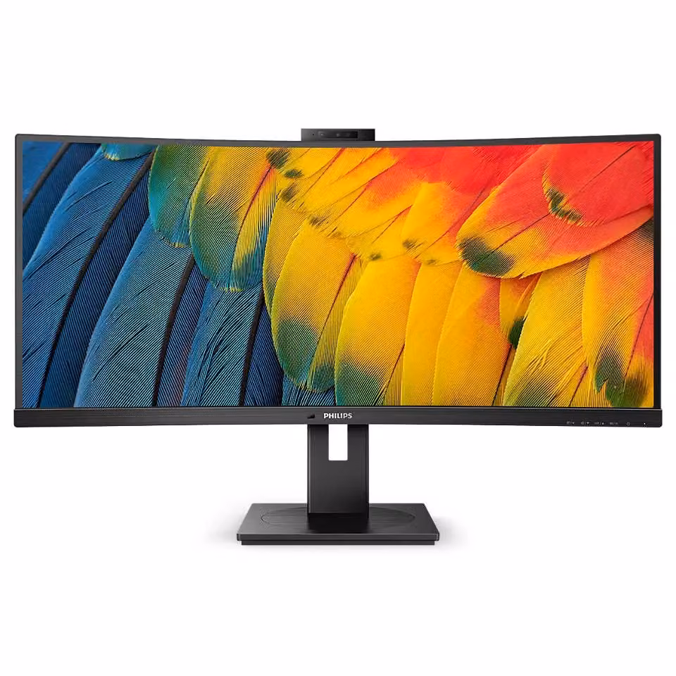 Monitor Philips Serie 5000 34B1U5600CH/00 da 34 pollici, Pannello VA, Risoluzione UWQHD 3440 x 1440, 100Hz, Nero – 2