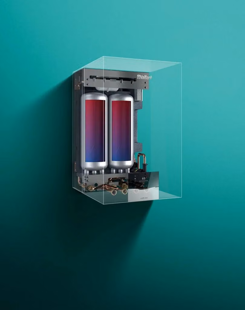 Caldaia a Condensazione Vaillant ecoTEC Plus VMI 30 CS/1-5 con Bollitore Metano/Gpl e Kit Scarico Fumi, Bianca – 2
