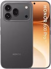 Smartphone Honor 600 Pro 5G Nero con Schermo da 6,57 pollici, 12 GB RAM e 512 GB di memoria interna