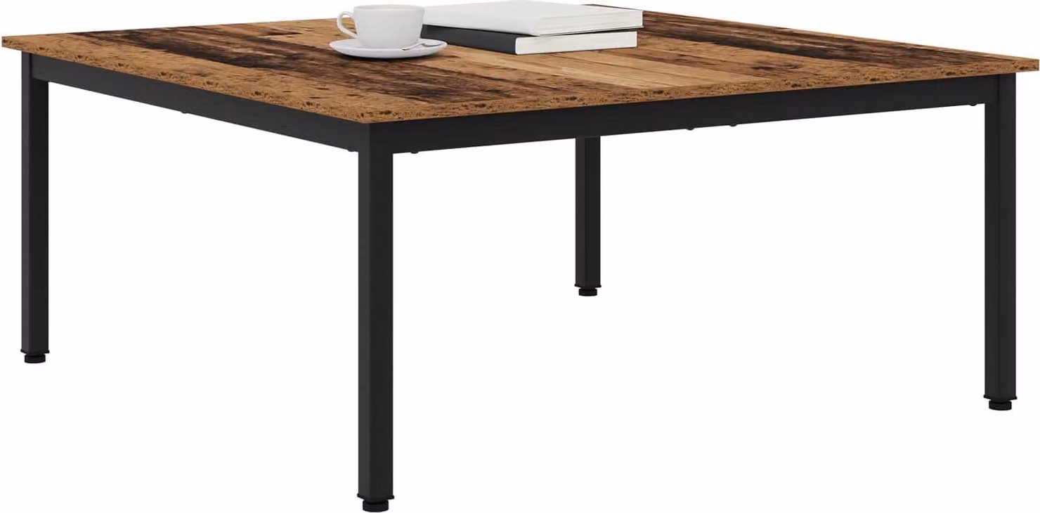 Tavolino da salotto Legno vecchio 100 x 100 x 45 cm