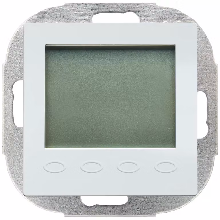Termostato ambiente programmabile Siemens DELTA i-System, bianco polare, 5TC97746WH00
