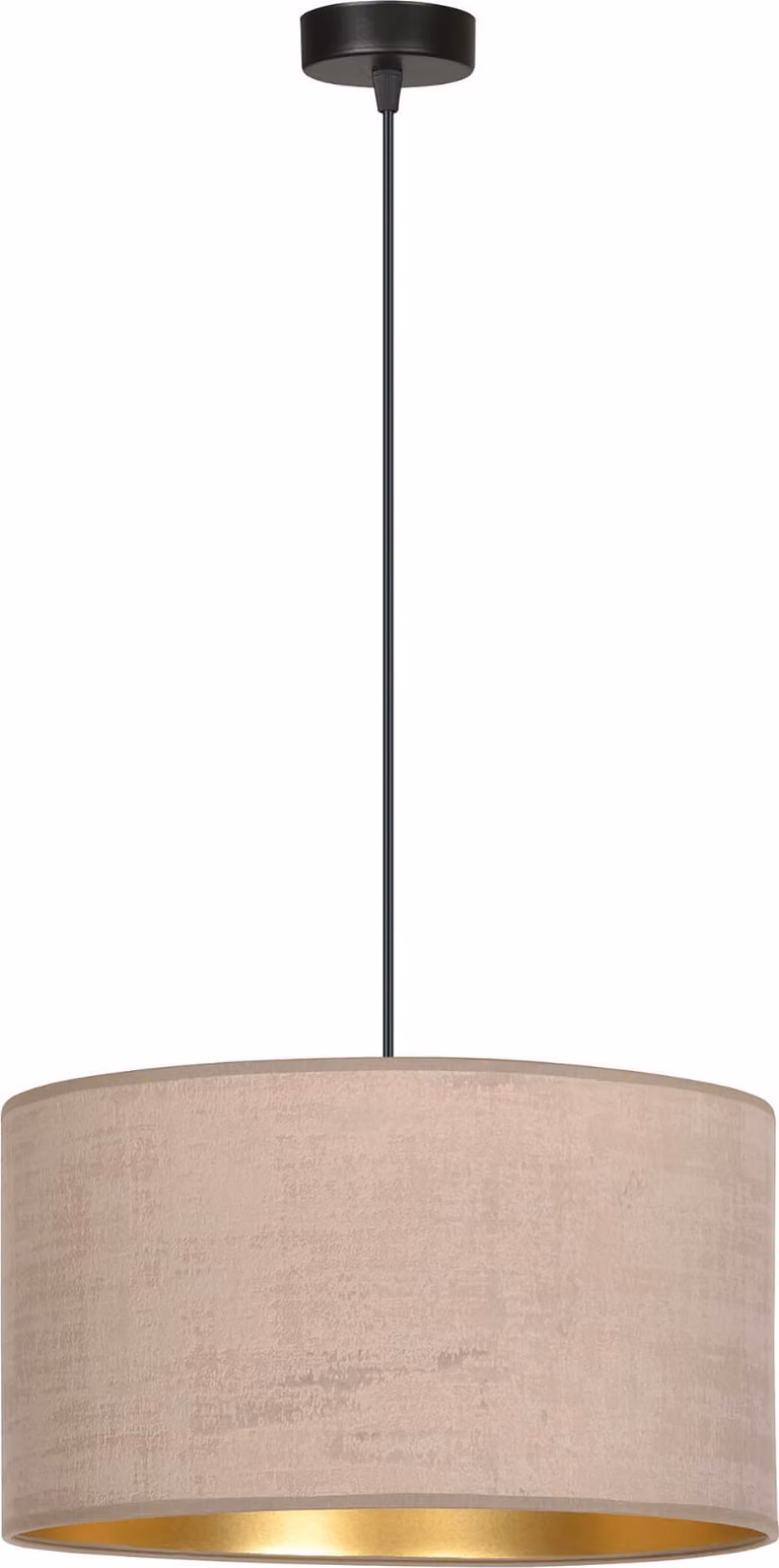 LAMPADA A SOSPENSIONE Emibig 1xE27 60W HILDE 1 BL ROSA 1053/1