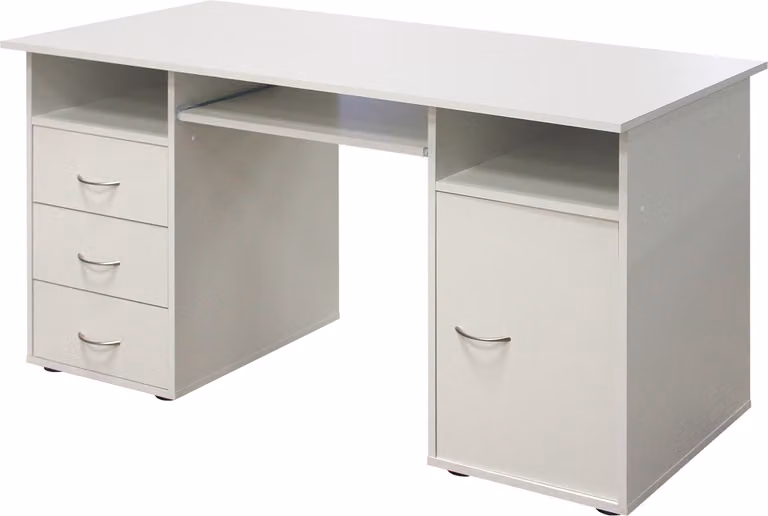 Scrivania per computer 194 bianco