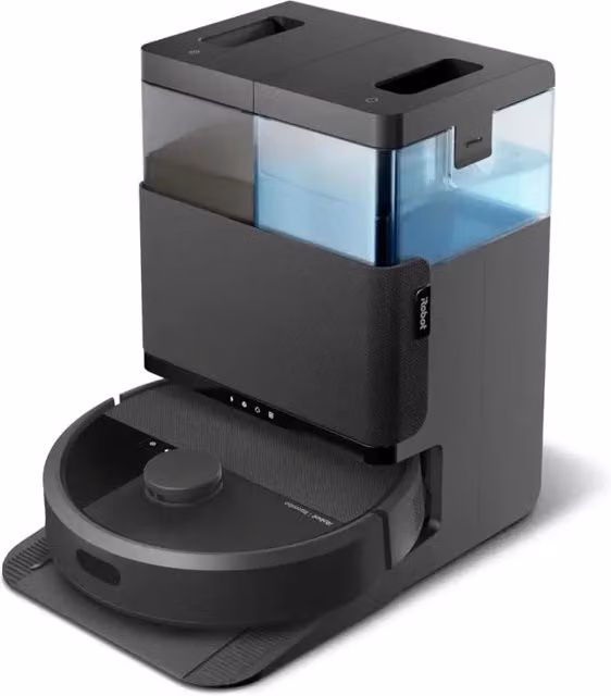 iRobot Roomba Plus 405 Combo + Stazione AutoWash - Aspira e Lavapavimenti NERO