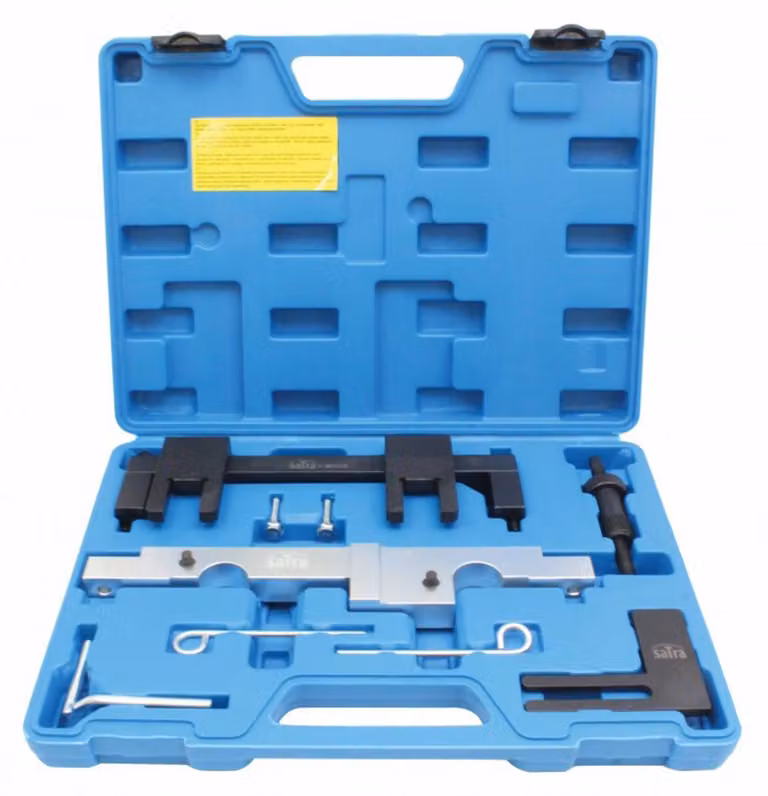 Kit-set messa in fase motori, attrezzi per il bloccaggio della cinghia di distribuzione dell'albero a camme del motore, compatibile con BMW 1.6 2.0 N43