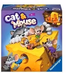 Gioco Cat & Mouse 24558 Ravensburger multicolore con animali