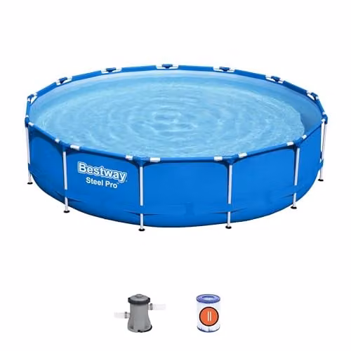 Bestway 5612E Piscina Fuori Terra Steel PRO da 396 x 84 cm