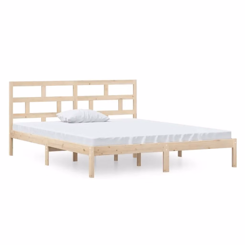 Giroletto Small Double in Legno di Pino Massello MERCATOXL L/P: 120 x 200 cm – 2