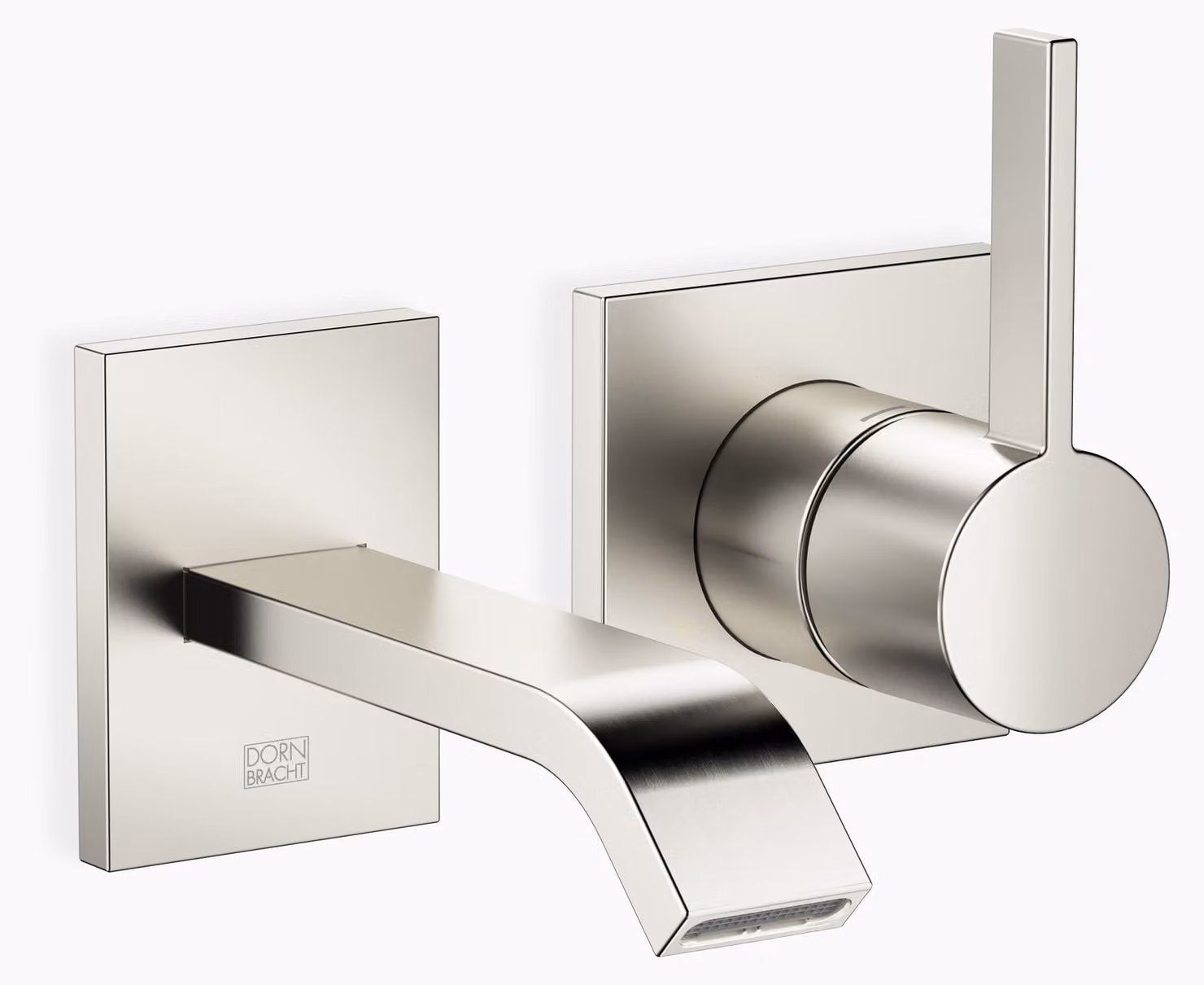 Dornbracht IMO Mitigeur monocommandé mural pour lavabos, sans vidage, saillie 140mm, 36860671-06, 36860671-06