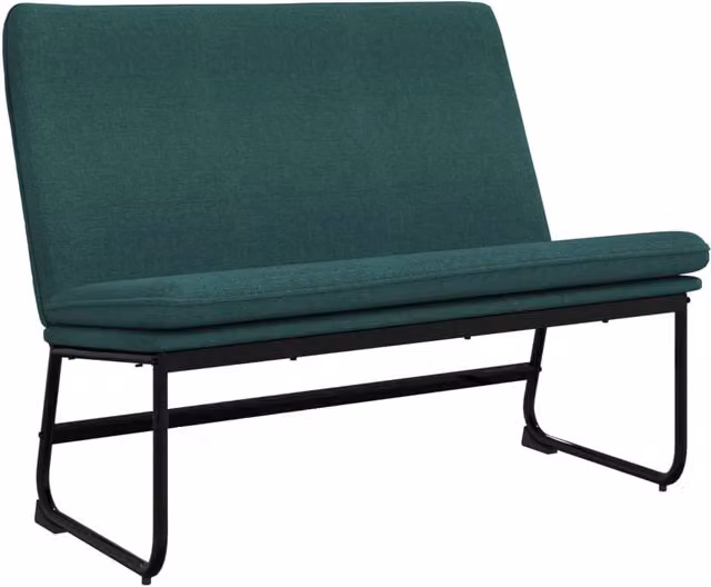 Panca/panca verde scuro 100 x 75 x 76 cm tessuto 02_0010563