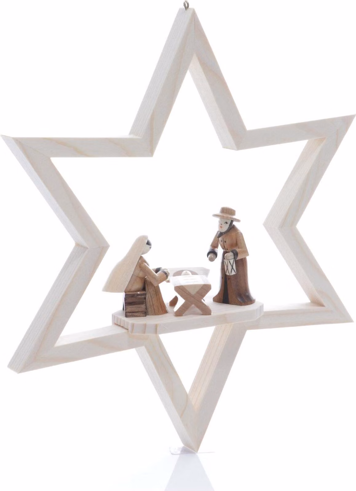 Decorazione per finestre, immagine per finestre, presepe. Dimensioni: 23x23 cm. Nuovo