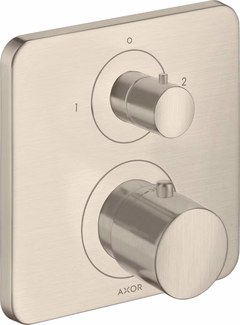 hansgrohe AXOR Citterio M thermostat encastré avec vanne d'arrêt/changeur, 34725820, 34725820