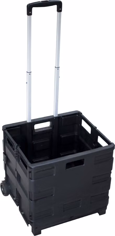 carrello di trasporto pieghevole pavo con cassetta pieghevole, capacità di carico: fino a 20 kg